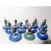 Subbuteo Andrew Table Soccer Newcastle United 1997-98 away on Classic Hasbro Bases